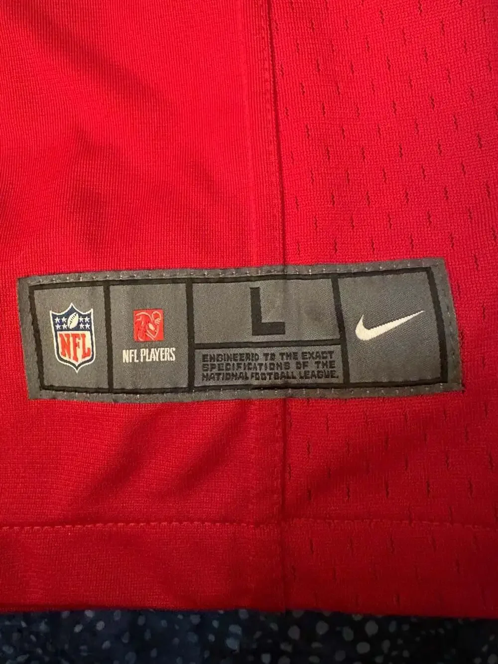 Nike SF 49ers Jimmy Garoppolo #10 Game Jersey womens Size Large
